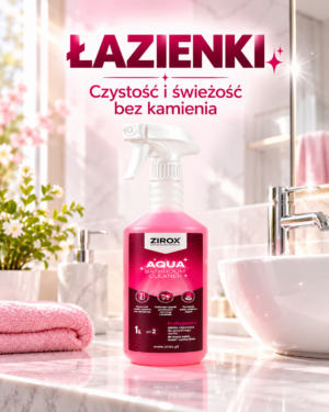 IROX AQUA – pianka do czyszczenia łazienek i usuwania kamienia