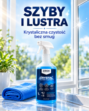 ZIROX CRYSTAL – płyn do mycia szyb i luster bez smug